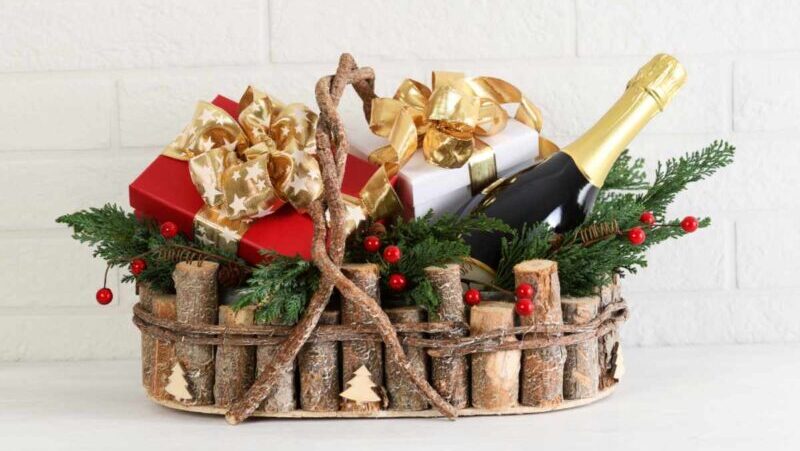 Christmas baskets and gift ideas