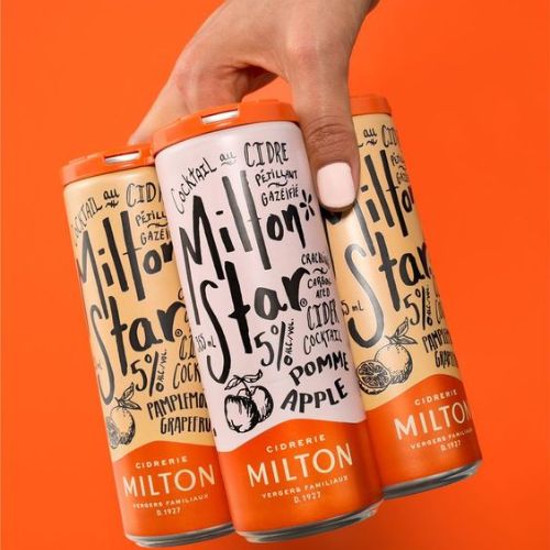 food packaging and design: bold typography. Example 4