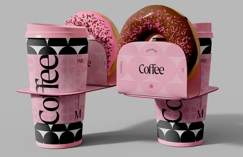 food packaging and design: bold typography. Example 5