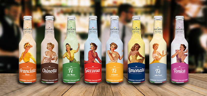 food packaging and design: vintage. Example 1